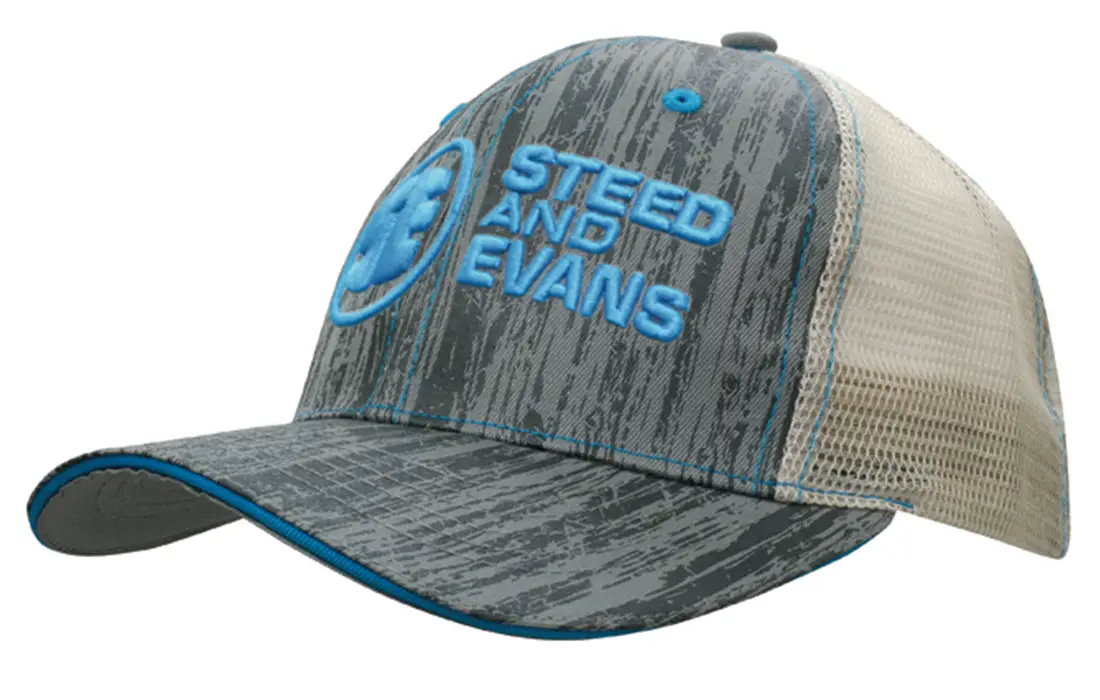 Wood Printed With Mesh Back